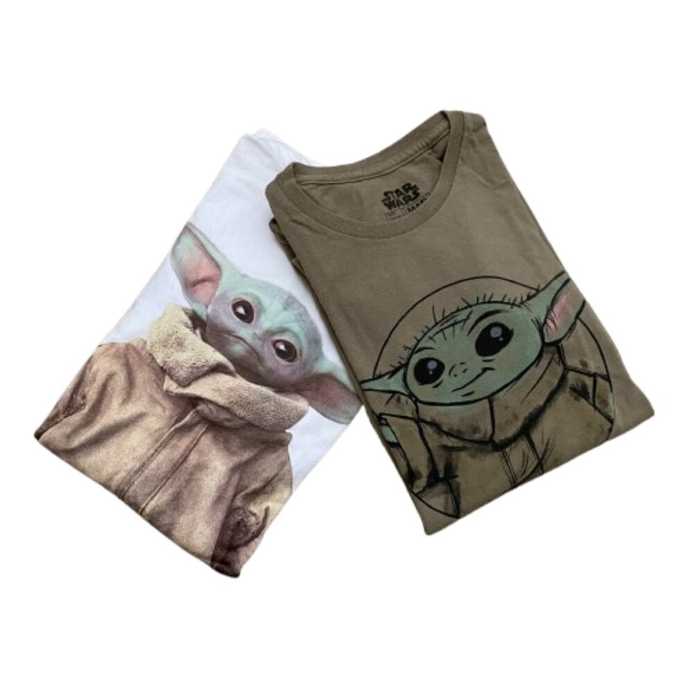 LOT OF 2 Star Wars T-shirts size Small